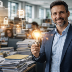 Inovar em meio à burocracia exige estratégia e segurança no ambiente empresarial, explica Vitor Barreto Moreira.