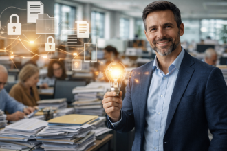 Inovar em meio à burocracia exige estratégia e segurança no ambiente empresarial, explica Vitor Barreto Moreira.