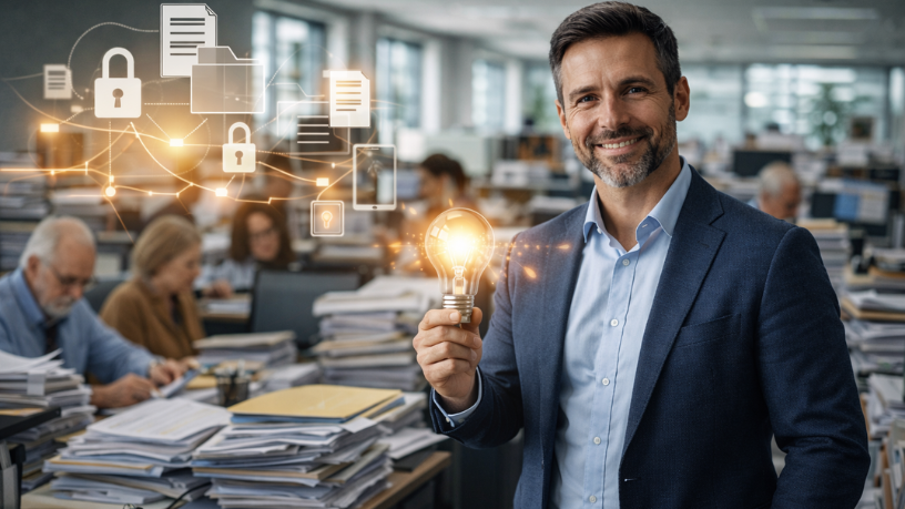 Inovar em meio à burocracia exige estratégia e segurança no ambiente empresarial, explica Vitor Barreto Moreira.